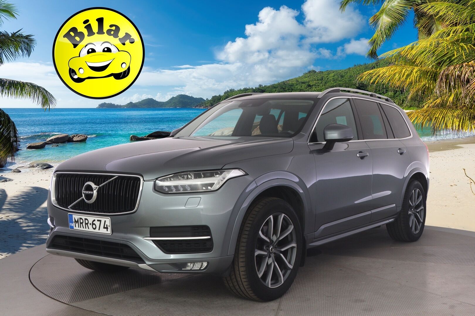 Volvo XC90 2019 D5 AWD Momentum aut - * 7P | Webasto | ACC | Full-LED | P.Kamera | Keyless | Taittuva koukku | Navi | 2x Alut *