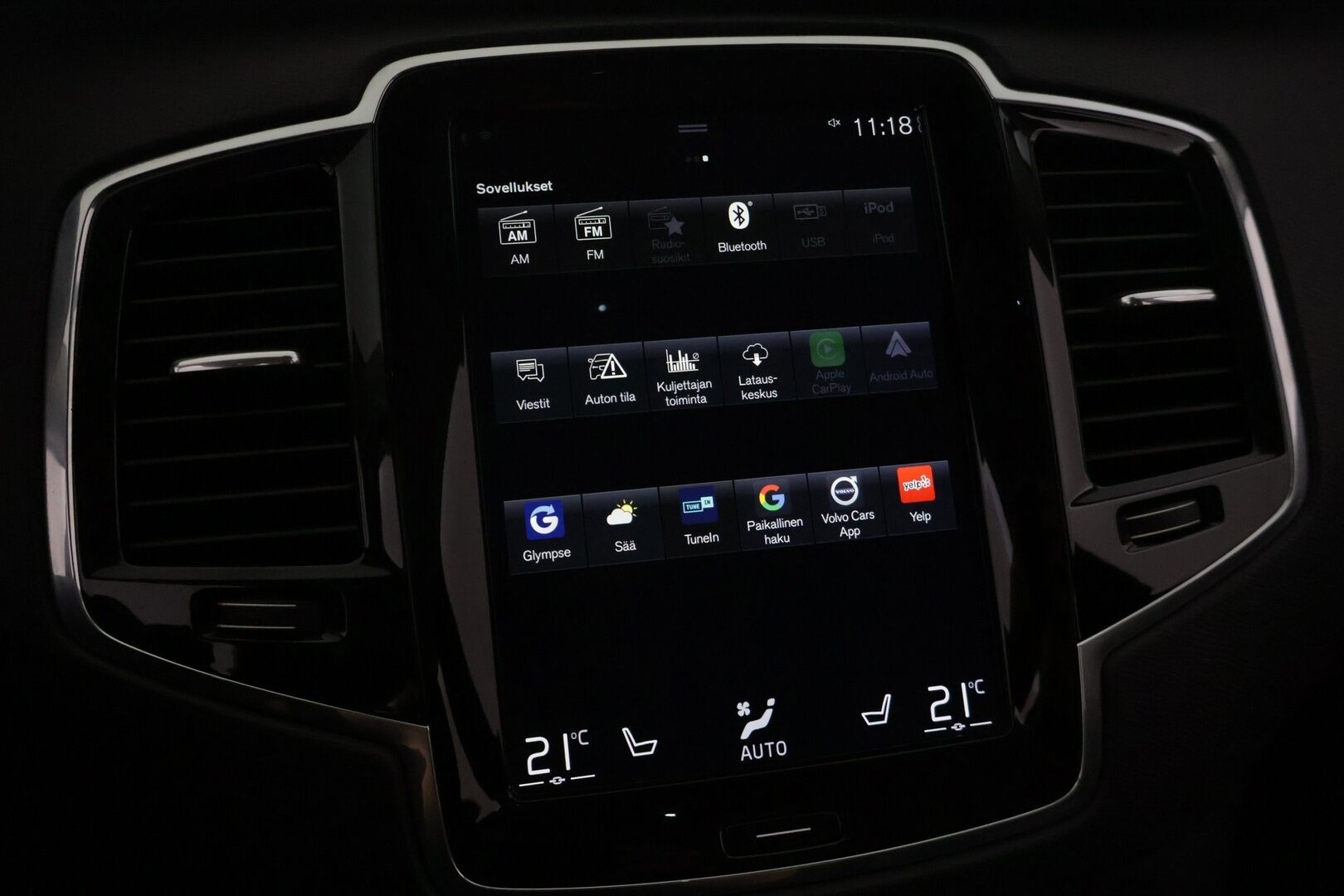 Volvo XC90 2019 D5 AWD Momentum aut - * 7P | Webasto | ACC | Full-LED | P.Kamera | Keyless | Taittuva koukku | Navi | 2x Alut *