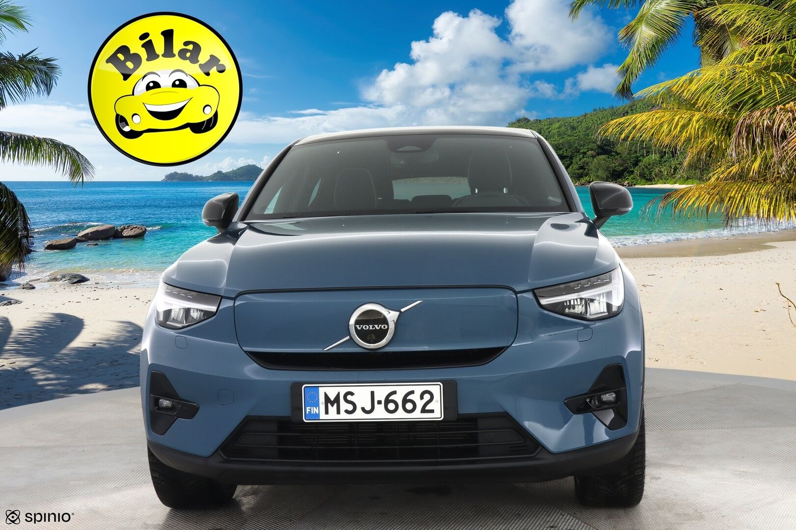 Volvo C40 2023 Recharge Twin Ultimate - | H&K | ILP | ACC | Lasikatto | LED | 360 | Sporttipenkki Muistilla | Kaistavahti | Navi | Keyless | Merkkihuollot |