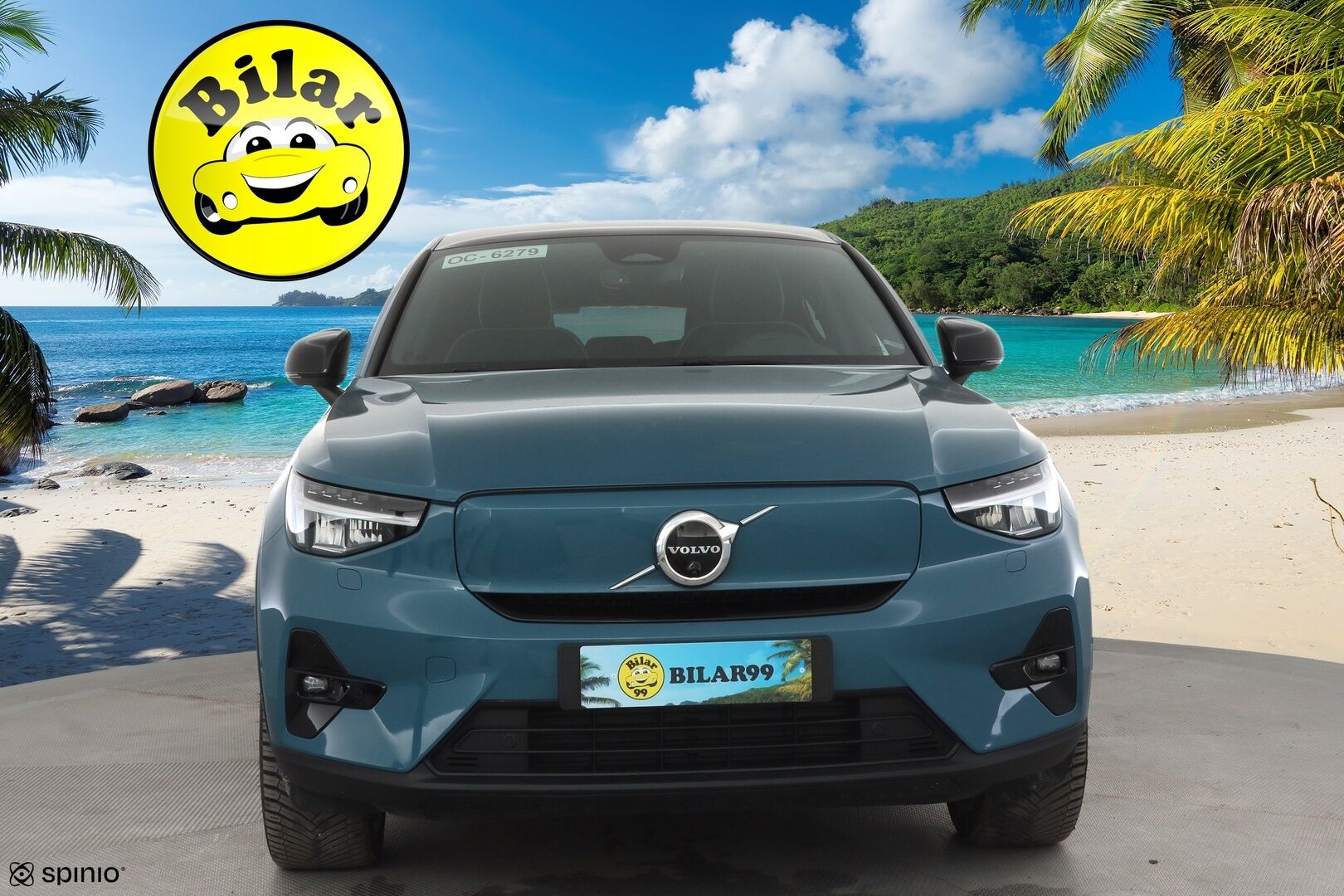 Volvo C40 2023 Recharge Twin Ultimate - | H&K | ILP | ACC | Lasikatto | LED | 360 | Sporttipenkki Muistilla | Kaistavahti | Navi | Keyless | Merkkihuollot |