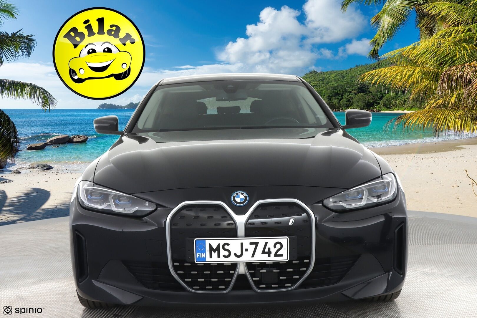 BMW I4 2022 eDrive40 Gran Coupé - | ACC | Koukku | HUD | Laser-LED | Sporttipenkit | P.Kamera | Akuston esilämmitys | Sähköluukku | Navi | Ratinlämmitin | Kahdet renkaat aluvanteilla | Hyvät varusteet |
