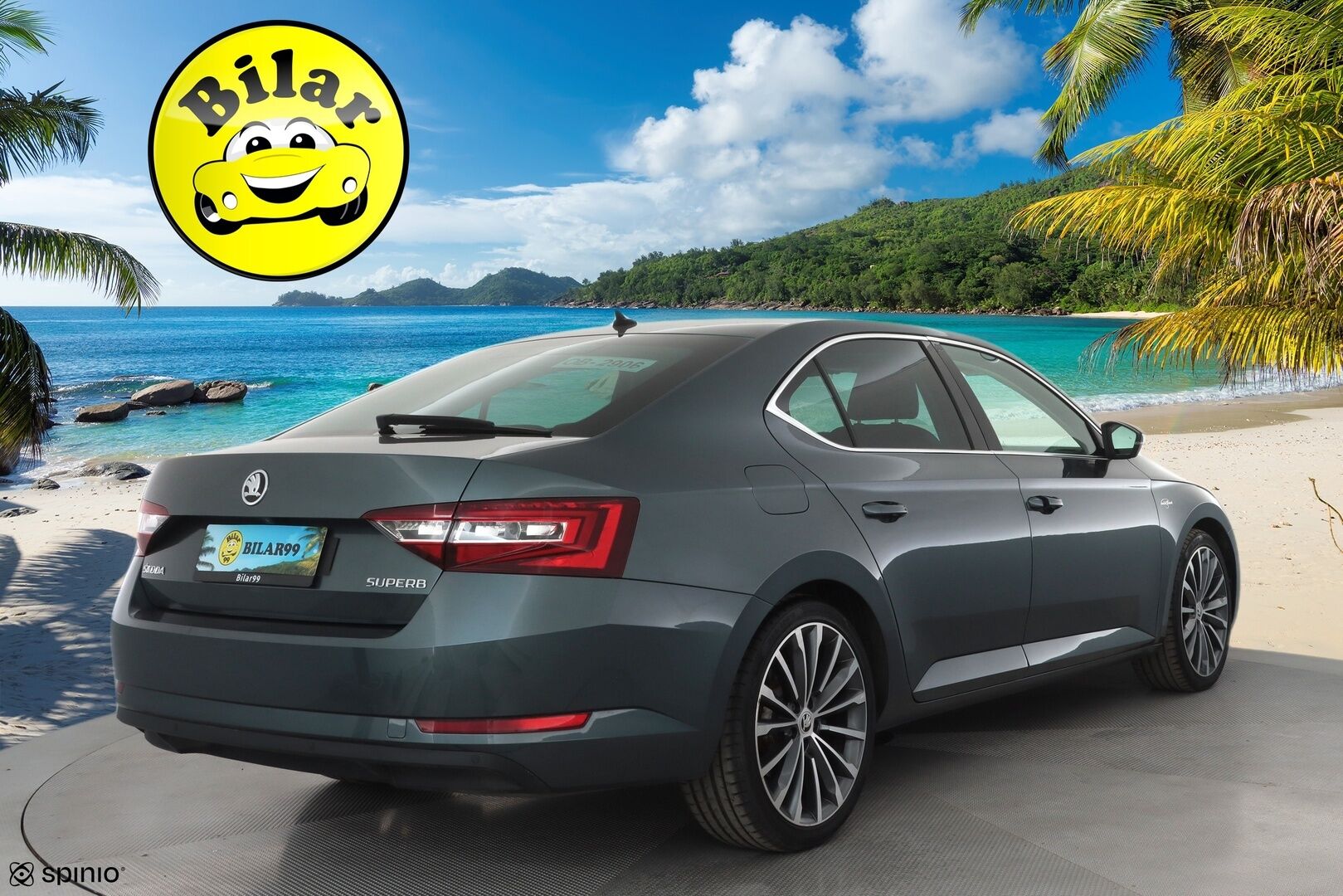 SKODA SUPERB 2017 2,0 TDI 190 L&K DSG - ACC | Webasto | Koukku | P.kamera | Muistipenkki | Keyless | Apple&Android