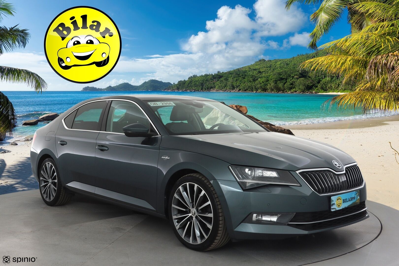SKODA SUPERB 2017 2,0 TDI 190 L&K DSG - ACC | Webasto | Koukku | P.kamera | Muistipenkki | Keyless | Apple&Android