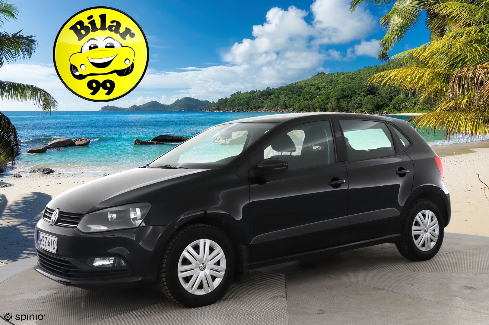 Volkswagen Polo 2016 Trendline 1,0 55 kW (75 hv) / Suomi-auto / Lohkolämmitin sisäpuhaltimella / Ilmastointi / Huoltokirja / 2x vanteet - Hyvin pidetty / Juuri katsastettu / Huippurenkaat!