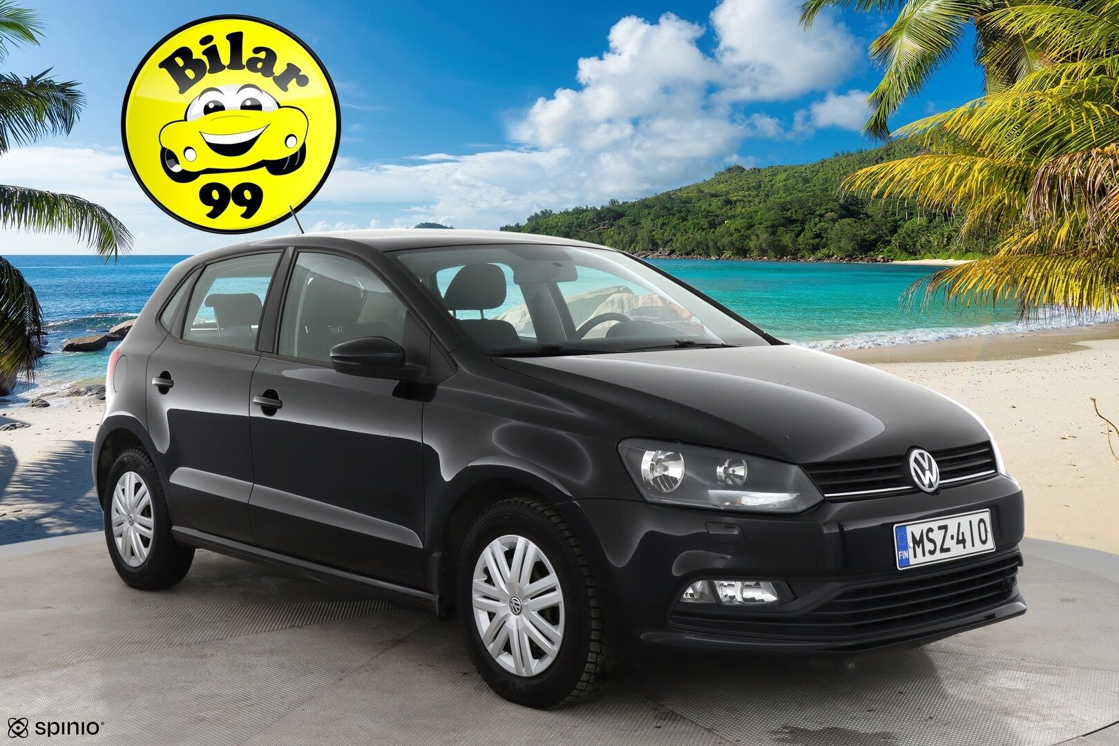 Volkswagen Polo 2016 Trendline 1,0 55 kW (75 hv) / Suomi-auto / Lohkolämmitin sisäpuhaltimella / Ilmastointi / Huoltokirja / 2x vanteet - Hyvin pidetty / Juuri katsastettu / Huippurenkaat!