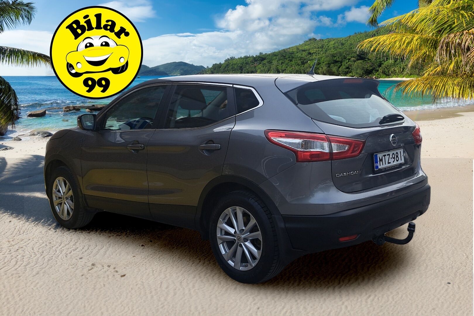 Nissan Qashqai 2016 DIG-T 115 Acenta 2WD Xtronic E6 Safety Pack Connect - Vakkari / Koukku / P-kamera / tutkat