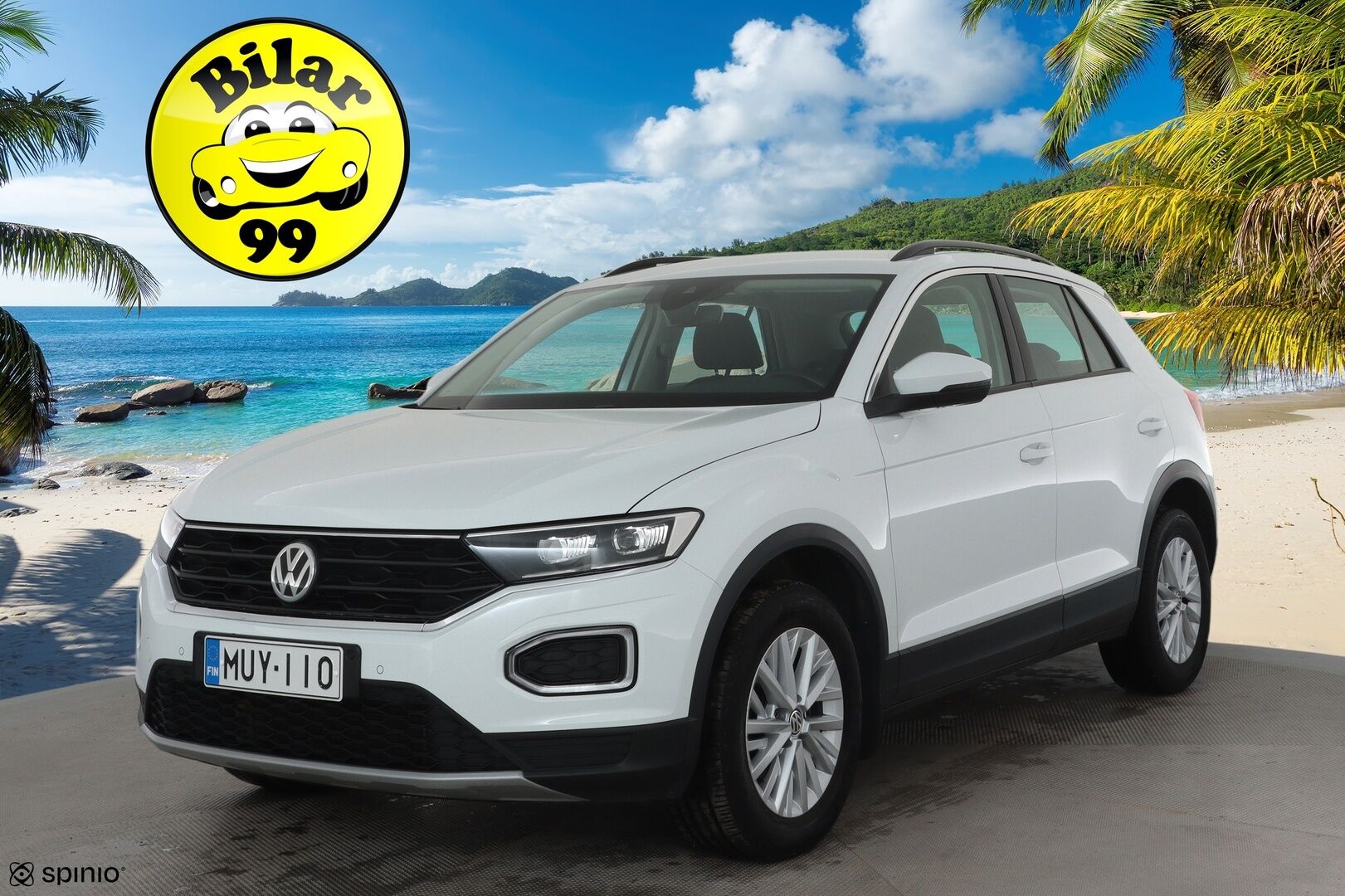 Volkswagen T-Roc 2020 Style 1,5 TSI EVO 110 kW DSG *Webasto / ACC / LED / Kaistavahti / P.Tutkat* - 1-om Suomi-auto / Kahdet Renkaat