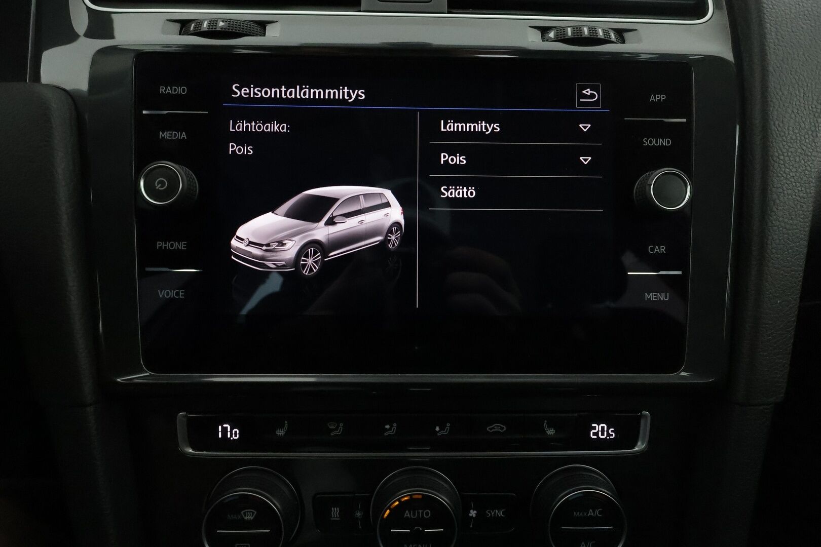 Volkswagen Golf 2020 Comfortline Limited 1,5 TSI EVO 110 kW (150 hv) DSG-automaatti - 1. Om suomi-auto / Webasto / Adapt. Vakkari / P. kamera / LED-valot / KeylessGO / 2x Renkaat / 