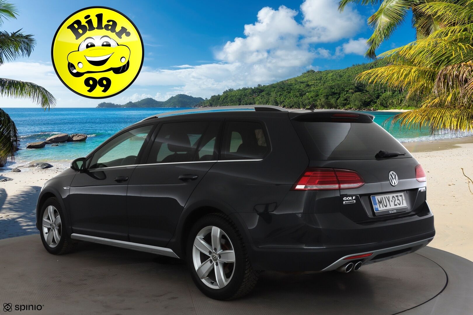 Volkswagen Golf 2020 Variant Alltrack 2,0 TDI SCR 135 kW 4MOTION DSG * Webasto / Digimittaristo / ACC / Adapt.LED / P.Kamera / Navi / Kaistavahti * - 1-om Suomi-auto / Kahdet renkaat aluvanteilla / Merkkihuollot