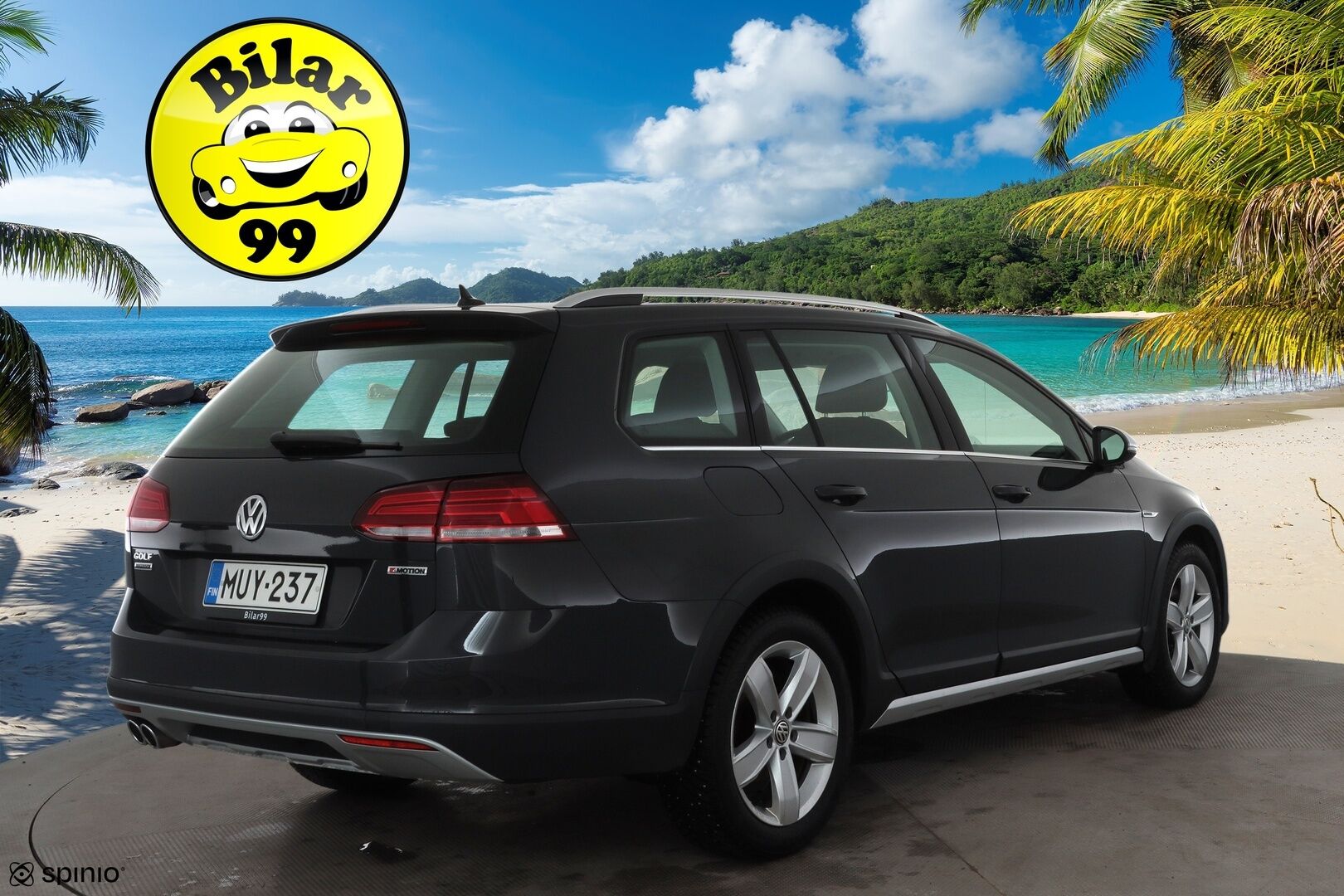 Volkswagen Golf 2020 Variant Alltrack 2,0 TDI SCR 135 kW 4MOTION DSG * Webasto /  ACC / Adapt.LED / P.Kamera / Navi / Kaistavahti * - 1-om Suomi-auto / Kahdet renkaat aluvanteilla / Merkkihuollot