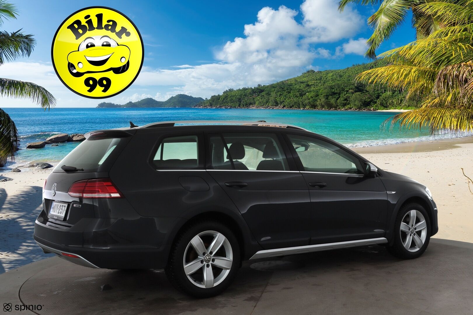 Volkswagen Golf 2020 Variant Alltrack 2,0 TDI SCR 135 kW 4MOTION DSG * Webasto /  ACC / Adapt.LED / P.Kamera / Navi / Kaistavahti * - 1-om Suomi-auto / Kahdet renkaat aluvanteilla / Merkkihuollot