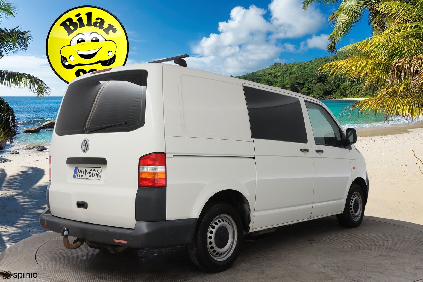 Volkswagen Transporter 2007 umpipakettiauto bensa/kaasu 85kW - Vetokoukku / Lohko & Sisäpistoke /  2x Renkaat / Jakopää hiljattain tehty / Juuri tullut Tampereelle!
