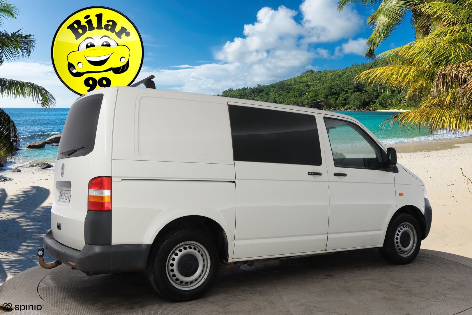 Volkswagen Transporter 2007 umpipakettiauto bensa/kaasu 85kW - Vetokoukku / Lohko & Sisäpistoke /  2x Renkaat / Jakopää hiljattain tehty / Juuri tullut Tampereelle!