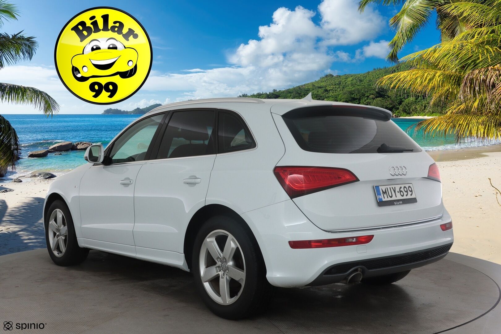 Audi Q5 2016 Audi Q5 2.0 TDI *Vakkari / P.tutkat / Bluetooth / Puolinahat / Bi-Xenon / Sähköluukku* - Kahdet renkaat aluvanteilla