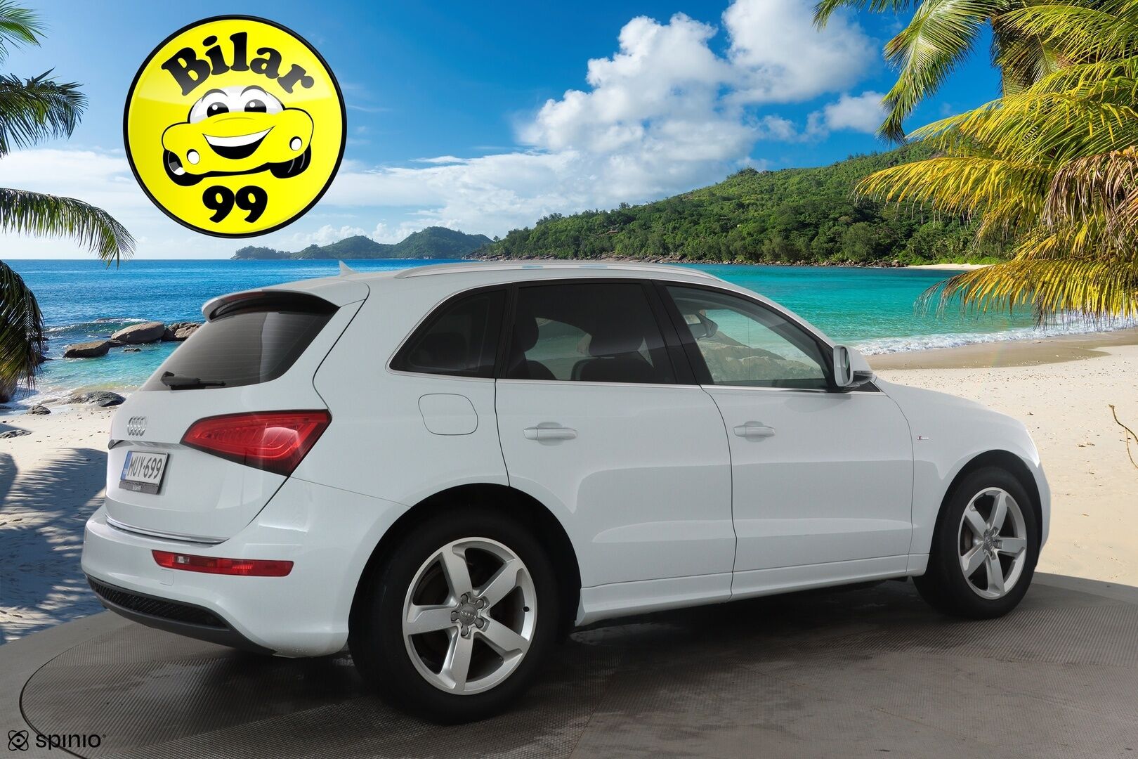 Audi Q5 2016 Audi Q5 2.0 TDI *Vakkari / P.tutkat / Bluetooth / Puolinahat / Bi-Xenon / Sähköluukku* - Kahdet renkaat aluvanteilla