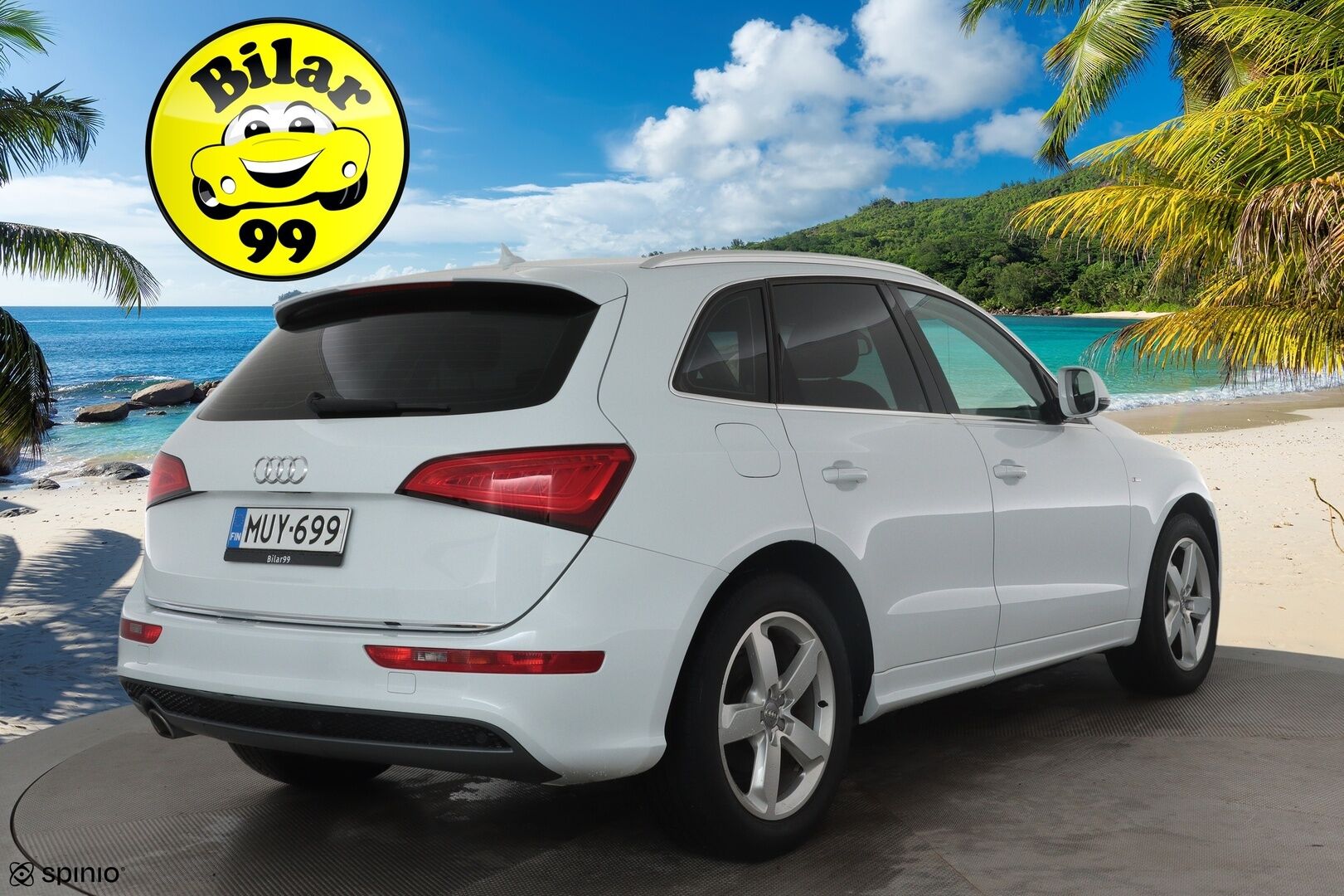Audi Q5 2016 Audi Q5 2.0 TDI *Vakkari / P.tutkat / Bluetooth / Puolinahat / Bi-Xenon / Sähköluukku* - Kahdet renkaat aluvanteilla
