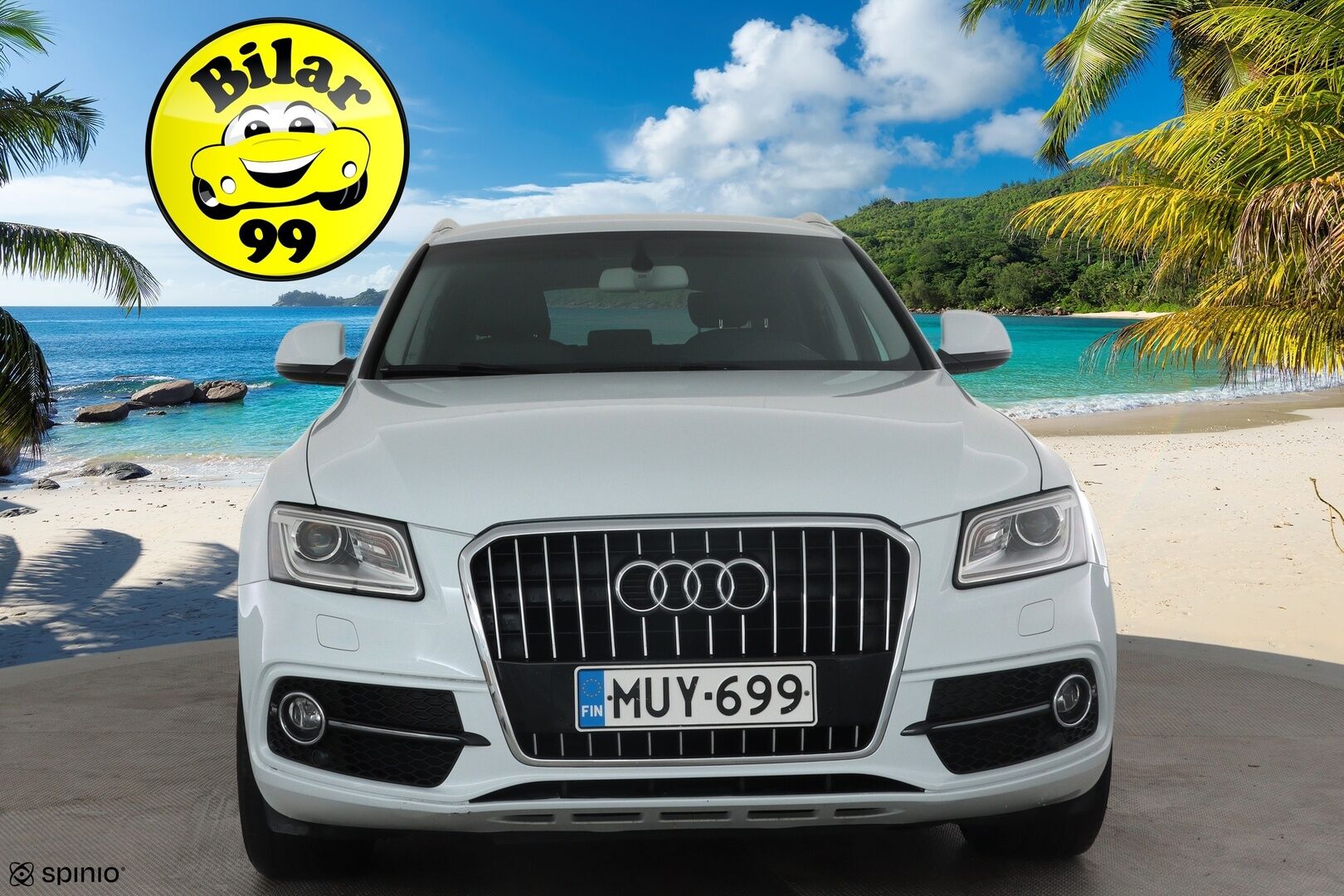 Audi Q5 2016 Audi Q5 2.0 TDI *Vakkari / P.tutkat / Bluetooth / Puolinahat / Bi-Xenon / Sähköluukku* - Kahdet renkaat aluvanteilla