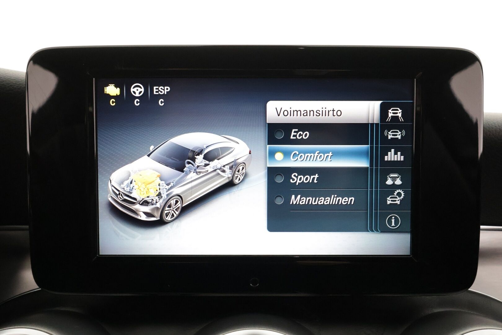 Mercedes-Benz C 2019 200 4MATIC Coupé A AMG * Vakkari / P.kamera / Sporttipenkit / Lohko+Sisä / LED * - Suomi-auto / Kahdet renkaat aluvanteilla 