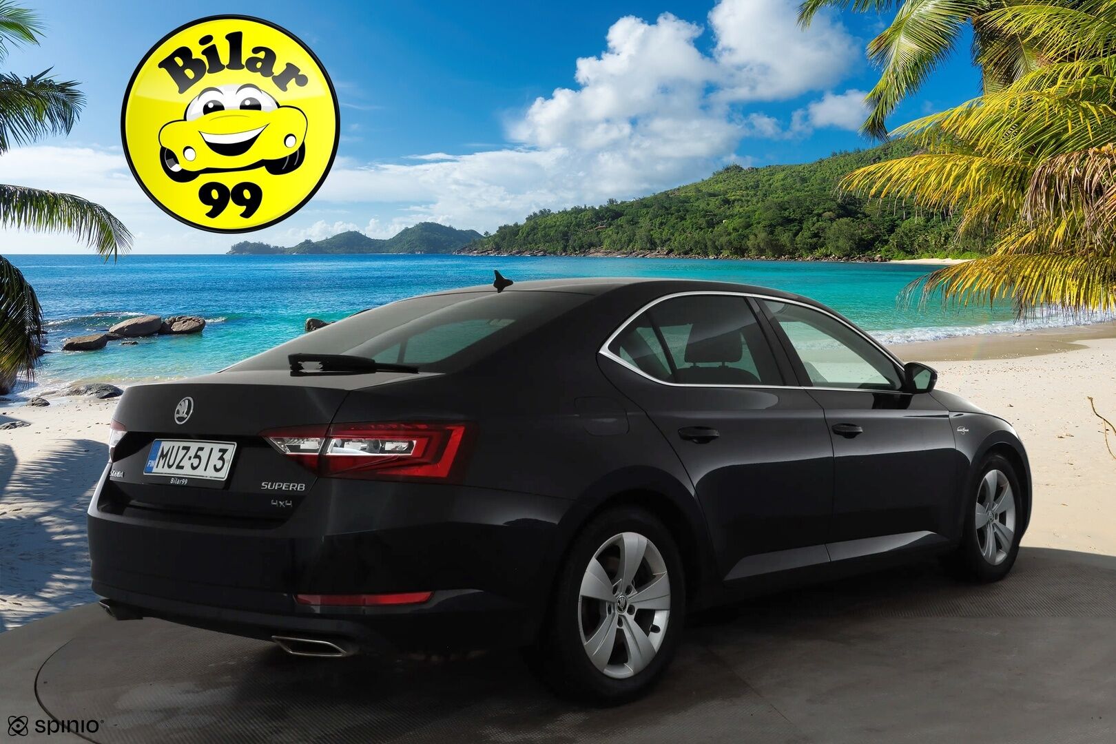 Skoda Superb 2017 Combi 2,0 TSI 280 4x4 L&K DSG * Webasto / Koukku / ACC / Xenon / Canton / Lasikattoluukku * - P.Kamera / Muistipenkki / Kahdet renkaat aluvanteilla