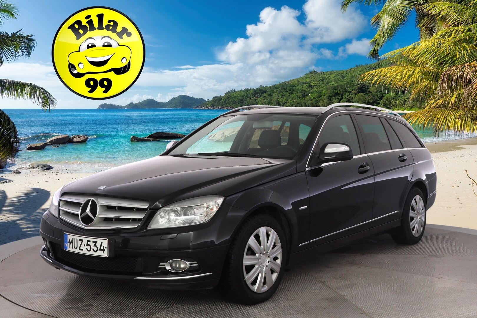 Mercedes-Benz C 2008 180 Kompressor T Avantgarde *Lasikattoluukku / Tutkat / Xenon / Osanahat* - *Vähän ajettu / Jakoketju vaihdettu / Edulliset käyttökustannukset* - HULLUT BLACKWEEK JATKOT - KORKOTARJOUS 2,49%