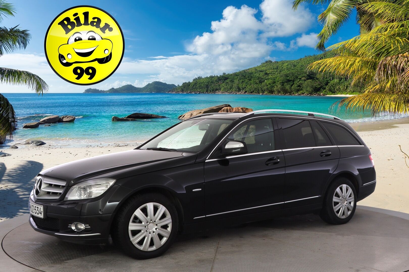 Mercedes-Benz C 2008 180 Kompressor T Avantgarde *Lasikattoluukku / Tutkat / Xenon / Osanahat* - *Vähän ajettu / Jakoketju vaihdettu / Edulliset käyttökustannukset* - HULLUT BLACKWEEK JATKOT - KORKOTARJOUS 2,49%