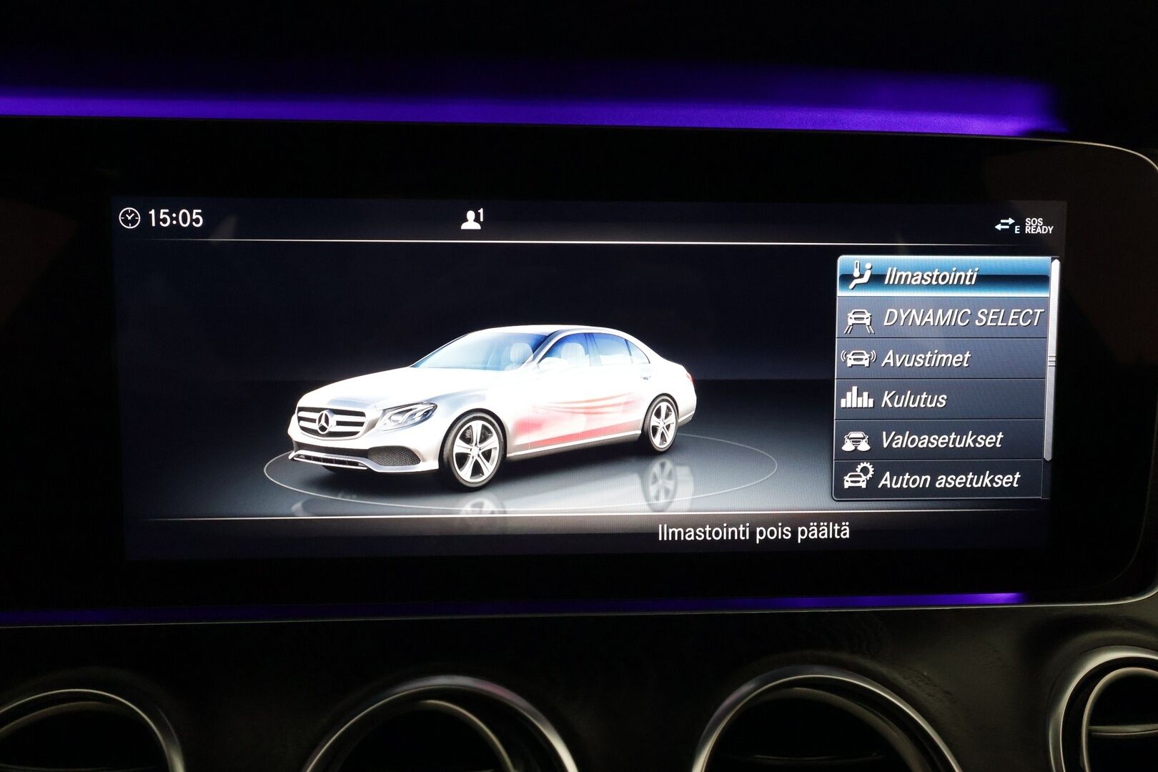 Mercedes-Benz E 2017 E 220 d 4MATIC Sedan A Premium Business AMG **Widescreen / Distronic+ / HUD / 360° / Webasto / Multibeam LED** - Apple&Android / Sporttipenkit / Navi 