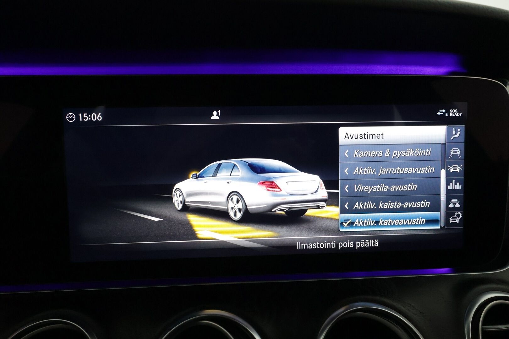 Mercedes-Benz E 2017 E 220 d 4MATIC Sedan A Premium Business AMG **Widescreen / Distronic+ / HUD / 360° / Webasto / Multibeam LED** - Apple&Android / Sporttipenkit / Navi 