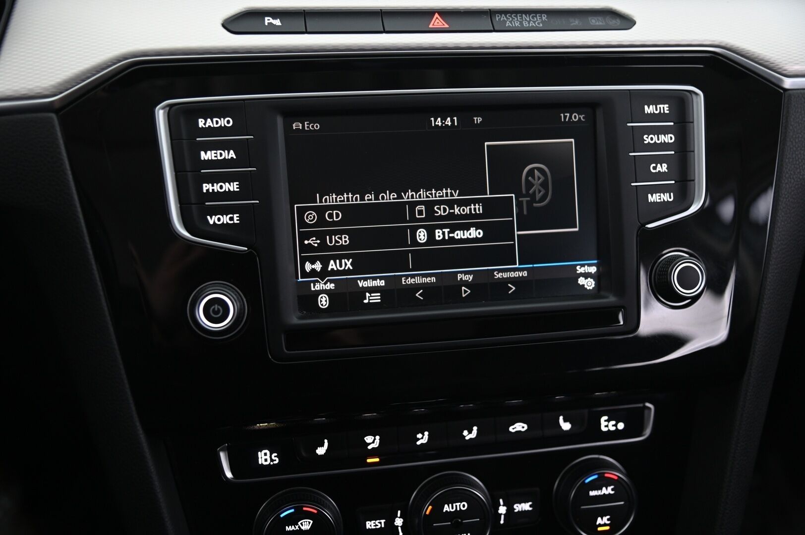 VOLKSWAGEN PASSAT 2017 1.4 GTE Plug-In Hybrid 160kW DSG *Myydään huutokaupat.com* - ACC | Applecarplay | P*tutkat | Jakopää tehty 2023 | Myydään huutokaupat.com
