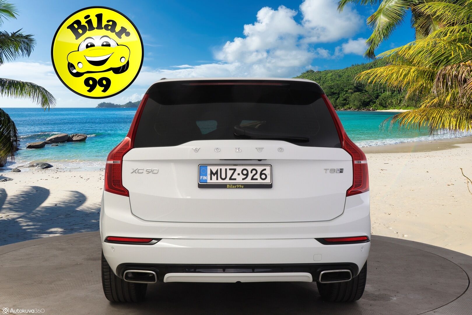 Volvo XC90 2020 T8 TwE AWD R-Design aut. ** 360° / Webasto / HUD / ACC / Full-LED / S-Koukku / BLIS / KeyLessGo** - 3,99 % KORKOTARJOUS TÄHÄN AUTOON - 7-paikkainen / Merkkihuollettu / Jakohihna vaihdettu!