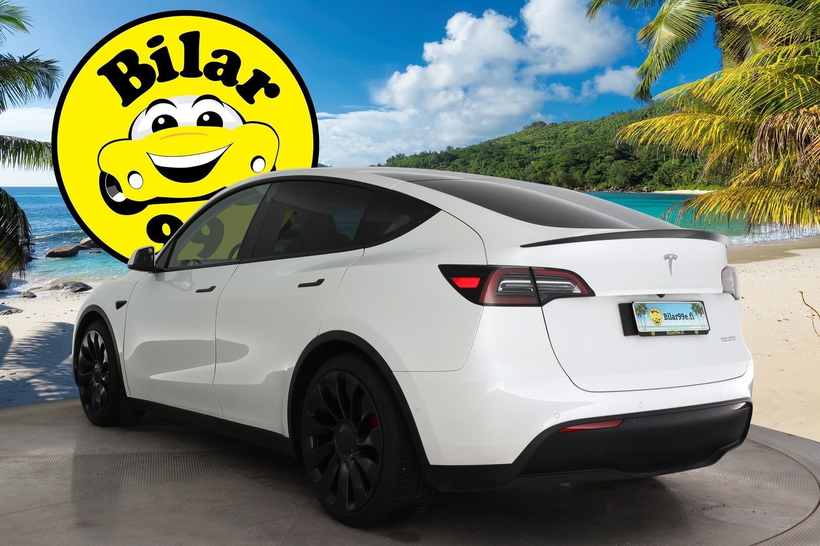 TESLA MODEL Y 2022 Performance - AMD Ryzen | Heat Pump | Koukku | Lasikatto | Nahat | Sähköluukku