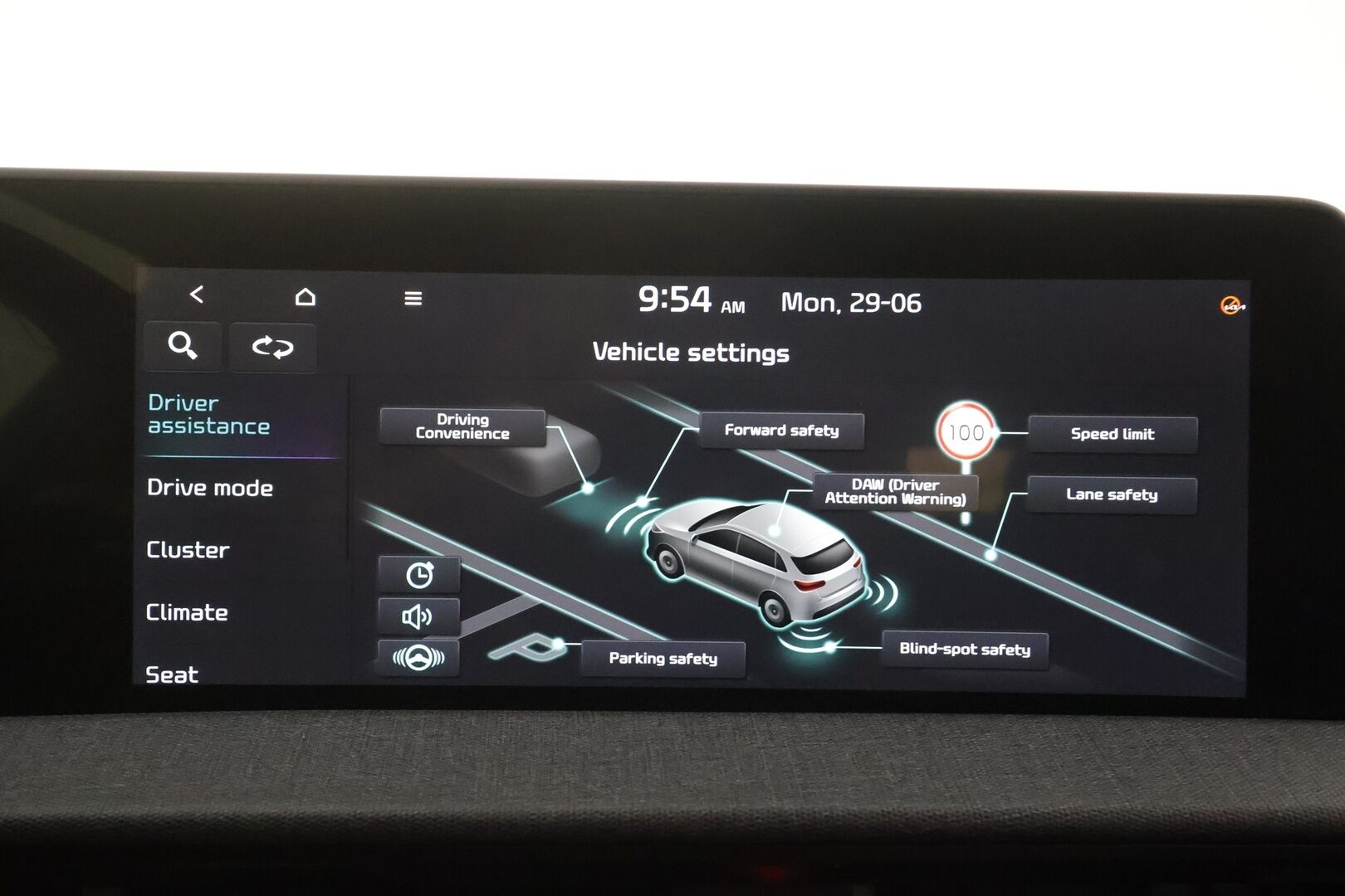 KIA EV6 2022 RWD 77 kWh 229 hv - | ACC | ILP | P.Kamera | Widescreen | LED | Muistipenkki | Apple&Android | Ratinlämmitys | Merkkihuollettu | Kahdet Renkaat |