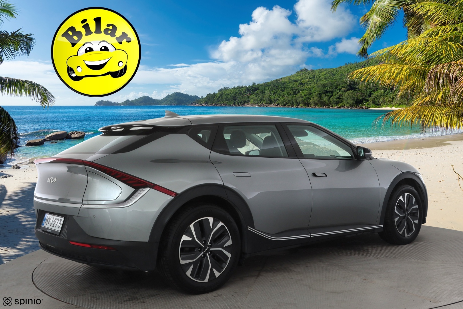 Kia EV6 RWD 77 kWh 229 hv 2022, kuva 7/38