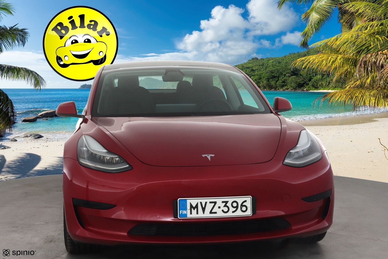 Tesla Model 3 2019 Standard RWD Plus - | Lasikatto | Koukku | ACC | LED | P.Kamera | Muistipenkki | Premium Speakers | Navi | Kaistavahti | Keyless | 2x Latauskaapelit | Suomi-auto | Kahdet renkaat |