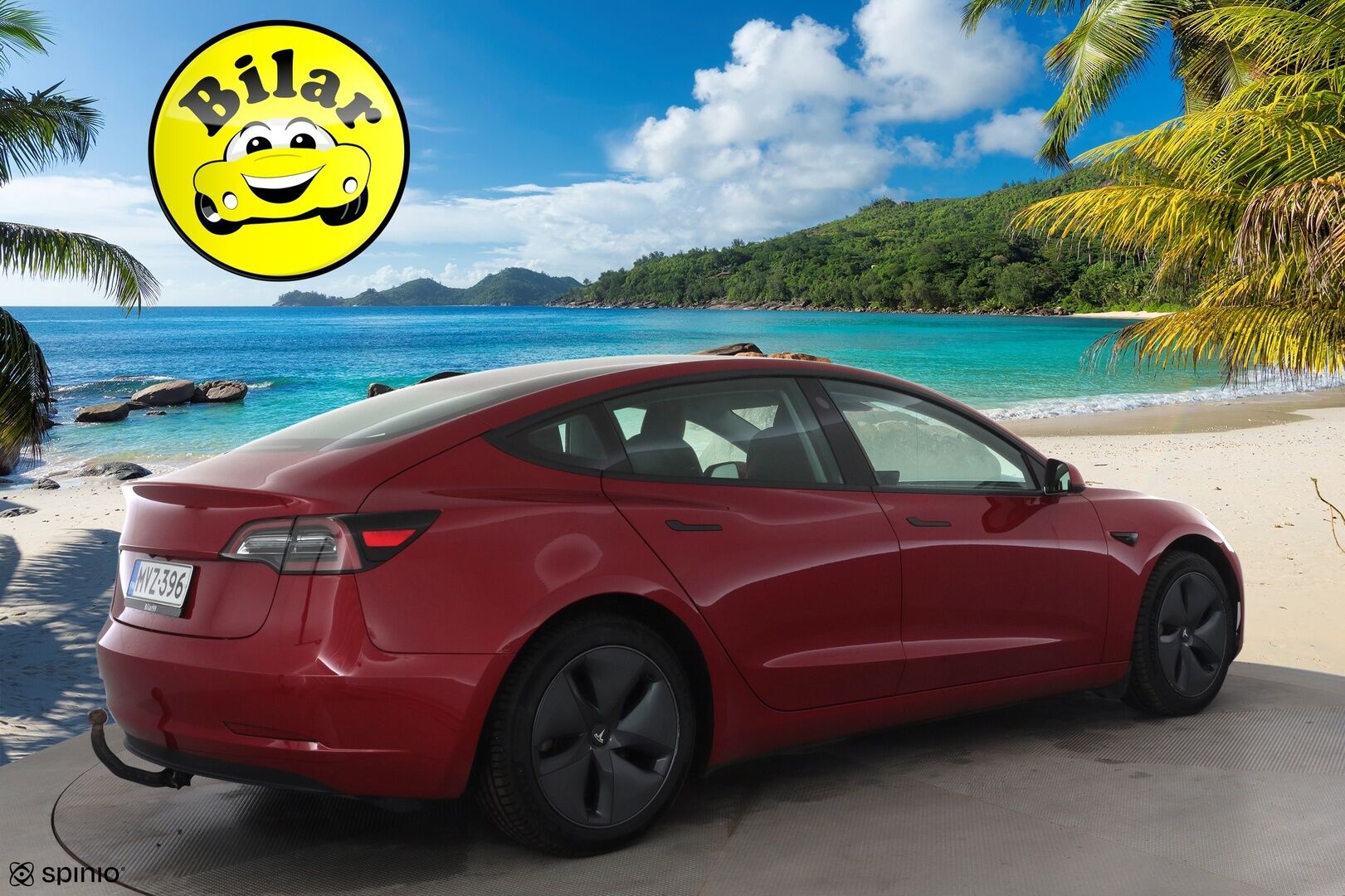 Tesla Model 3 2019 Standard RWD Plus - | Lasikatto | Koukku | ACC | LED | P.Kamera | Muistipenkki | Premium Speakers | Navi | Kaistavahti | Keyless | 2x Latauskaapelit | Suomi-auto | Kahdet renkaat |