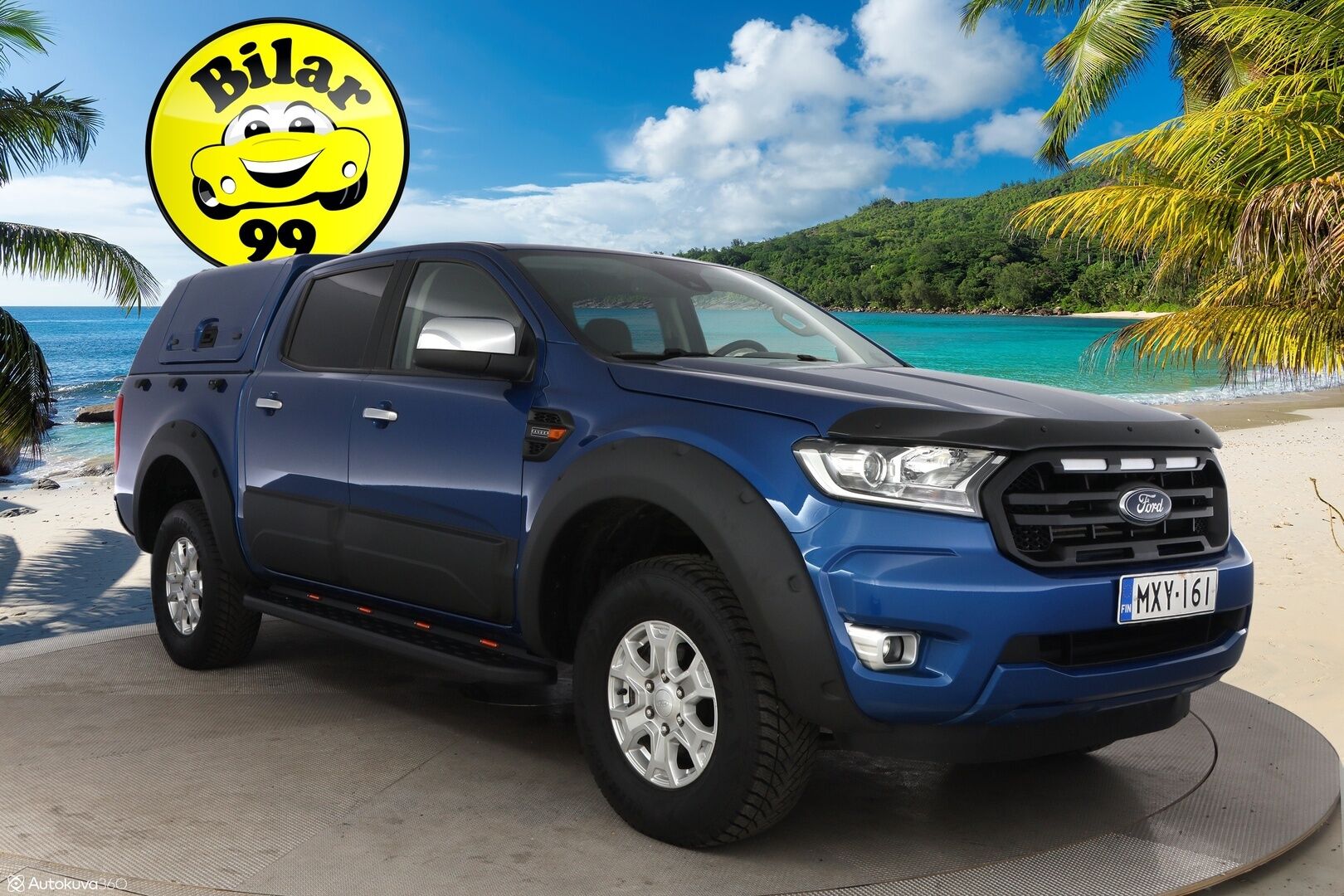 Ford Ranger 2020 Double Cab 2,0 TDCi 170 hp A10 4x4 XLT - 3,99 % KORKOTARJOUS TÄHÄN AUTOON - ALV / Suomiauto / Webasto / Vetokoukku / LED-Lisävalot / Upeasti varusteltu / Näyttävä!