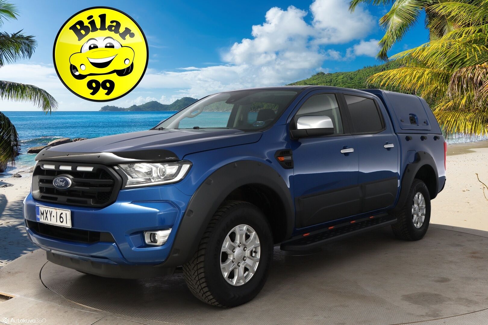 Ford Ranger 2020 Double Cab 2,0 TDCi 170 hp A10 4x4 XLT - 3,99 % KORKOTARJOUS TÄHÄN AUTOON - ALV / Suomiauto / Webasto / Vetokoukku / LED-Lisävalot / Upeasti varusteltu / Näyttävä!