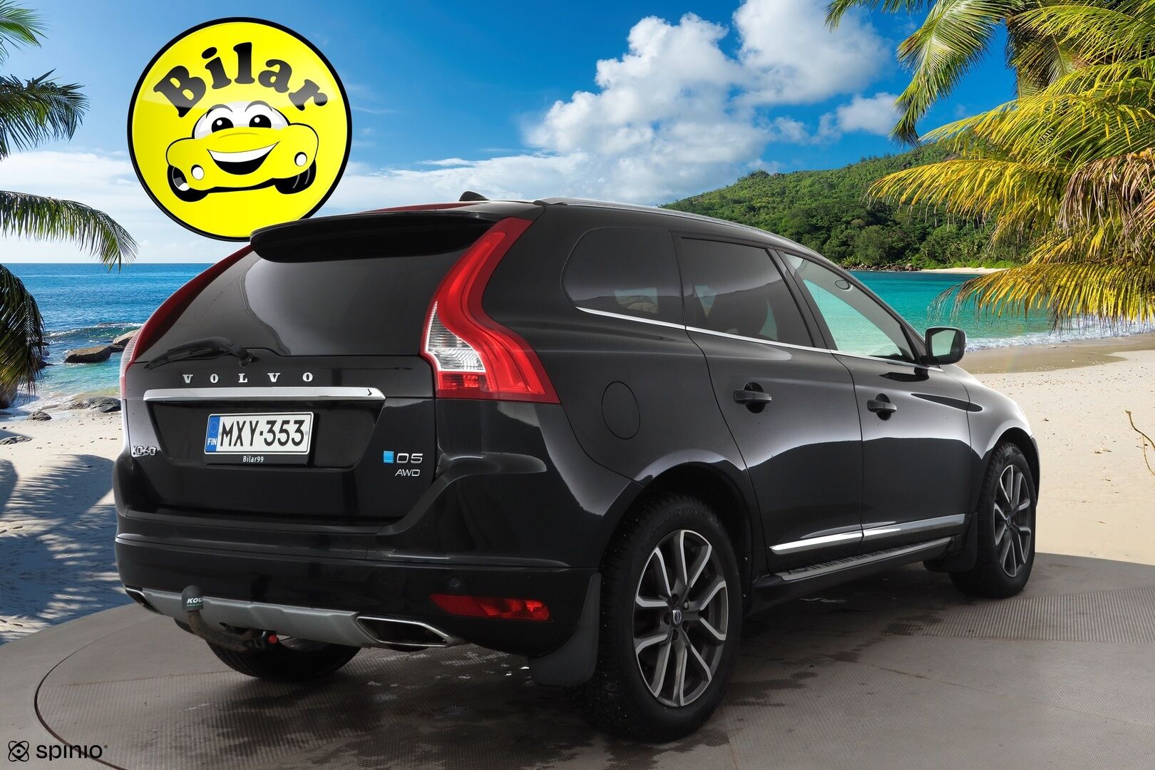 Volvo XC60 2016 D5 AWD Summum aut - | ACC | Webasto | Koukku | Harman/Kardon | Muistipenkki | Sähkönahat | Keyless | P.kamera | BLIS | Kaistavahti | Navi | Sähk. takaluukku |
