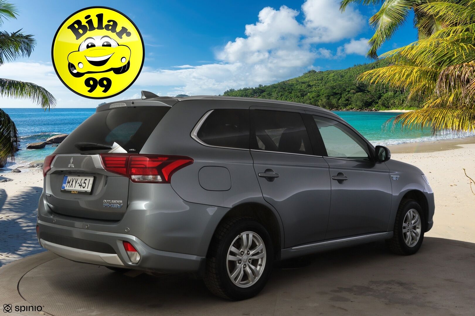 Mitsubishi Outlander 2016 Instyle Navi 4WD 5p * P-Kamera / Nahka-alcantara / Ratinlämmitin / Vakkari *