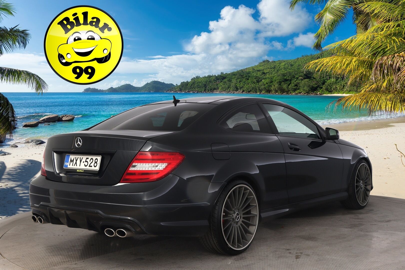 Mercedes-Benz C 2011 350 BE Coupé A *AMG ulko- ja sisäpaketti / Panorama / Nahkasisusta / Navigointi* - *Näyttävä / Facelift / Juuri saapunut* - HULLU BLACKWEEK KORKOTARJOUS 2,49%