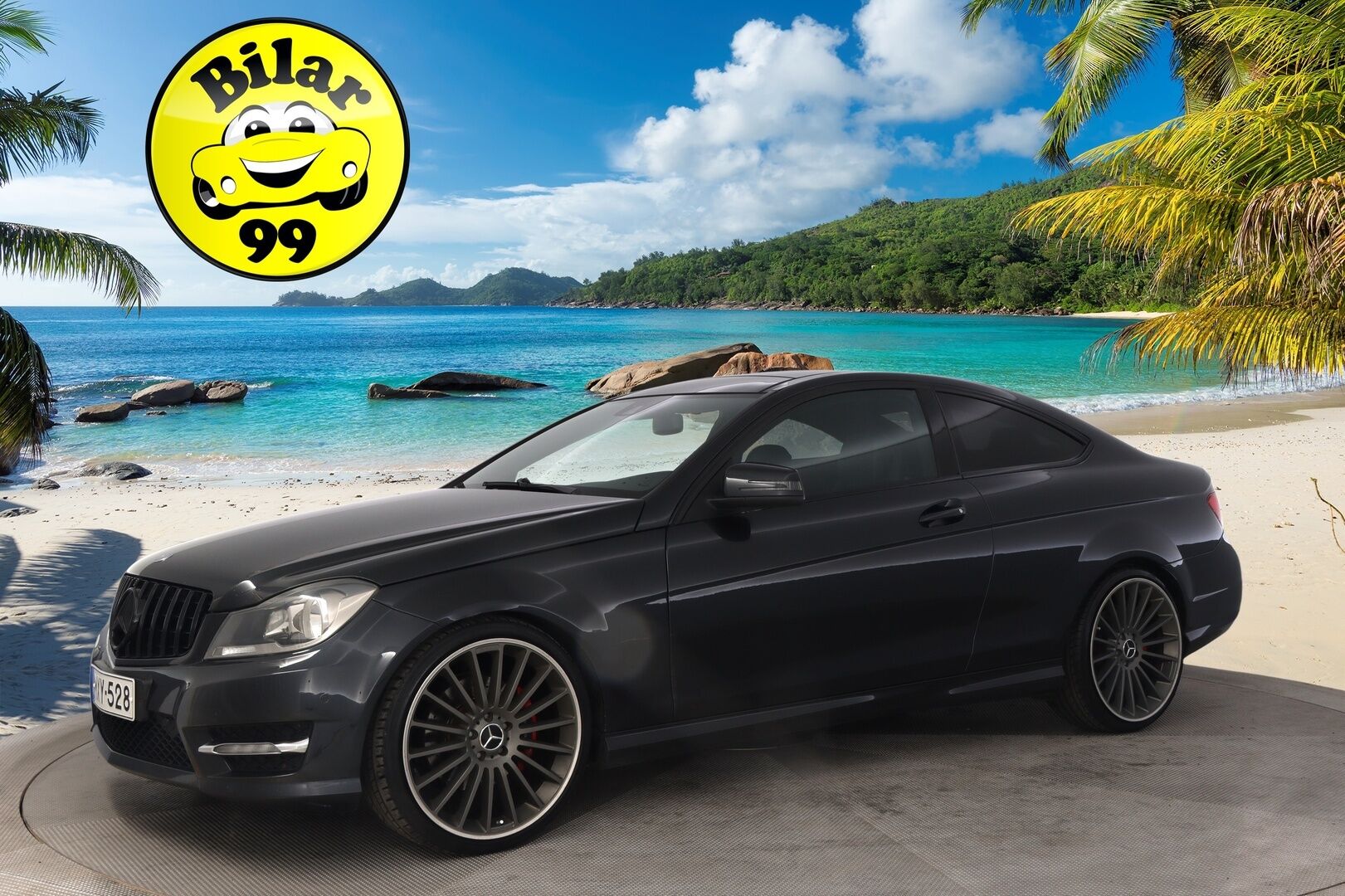 Mercedes-Benz C 2011 350 BE Coupé A *AMG ulko- ja sisäpaketti / Panorama / Nahkasisusta / Navigointi* - *Näyttävä / Facelift / Juuri saapunut* - HULLU BLACKWEEK KORKOTARJOUS 2,49%