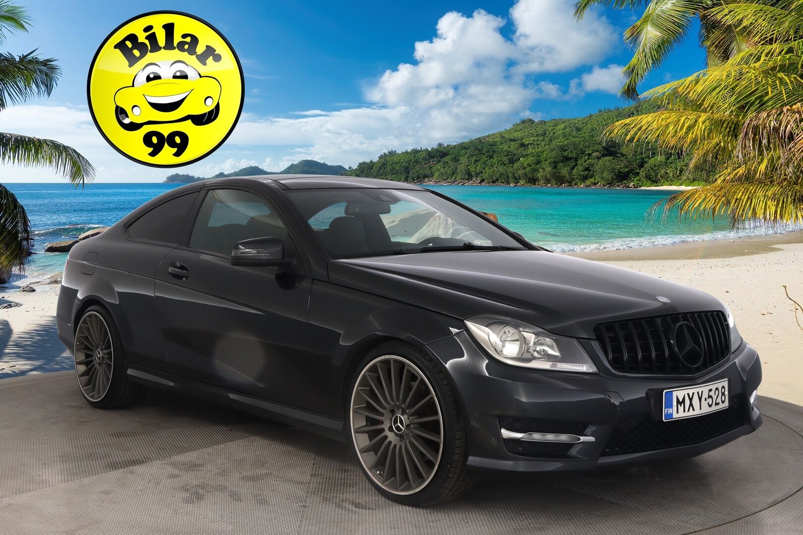 Mercedes-Benz C 2011 350 BE Coupé A *AMG ulko- ja sisäpaketti / Panorama / Nahkasisusta / Navigointi* - *Näyttävä / Facelift / Juuri saapunut* - HULLU BLACKWEEK KORKOTARJOUS 2,49%