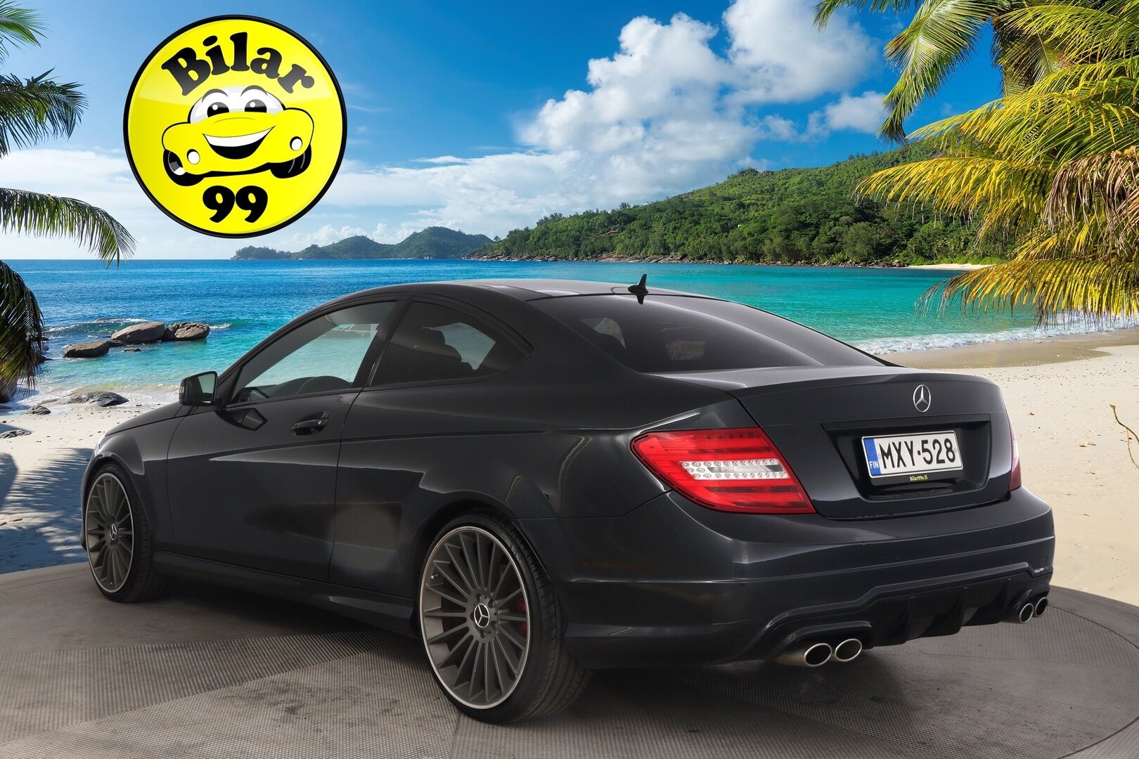 Mercedes-Benz C 2011 350 BE Coupé A *AMG ulko- ja sisäpaketti / Panorama / Nahkasisusta / Navigointi* - *Näyttävä / Facelift / Juuri saapunut* - HULLU BLACKWEEK KORKOTARJOUS 2,49%