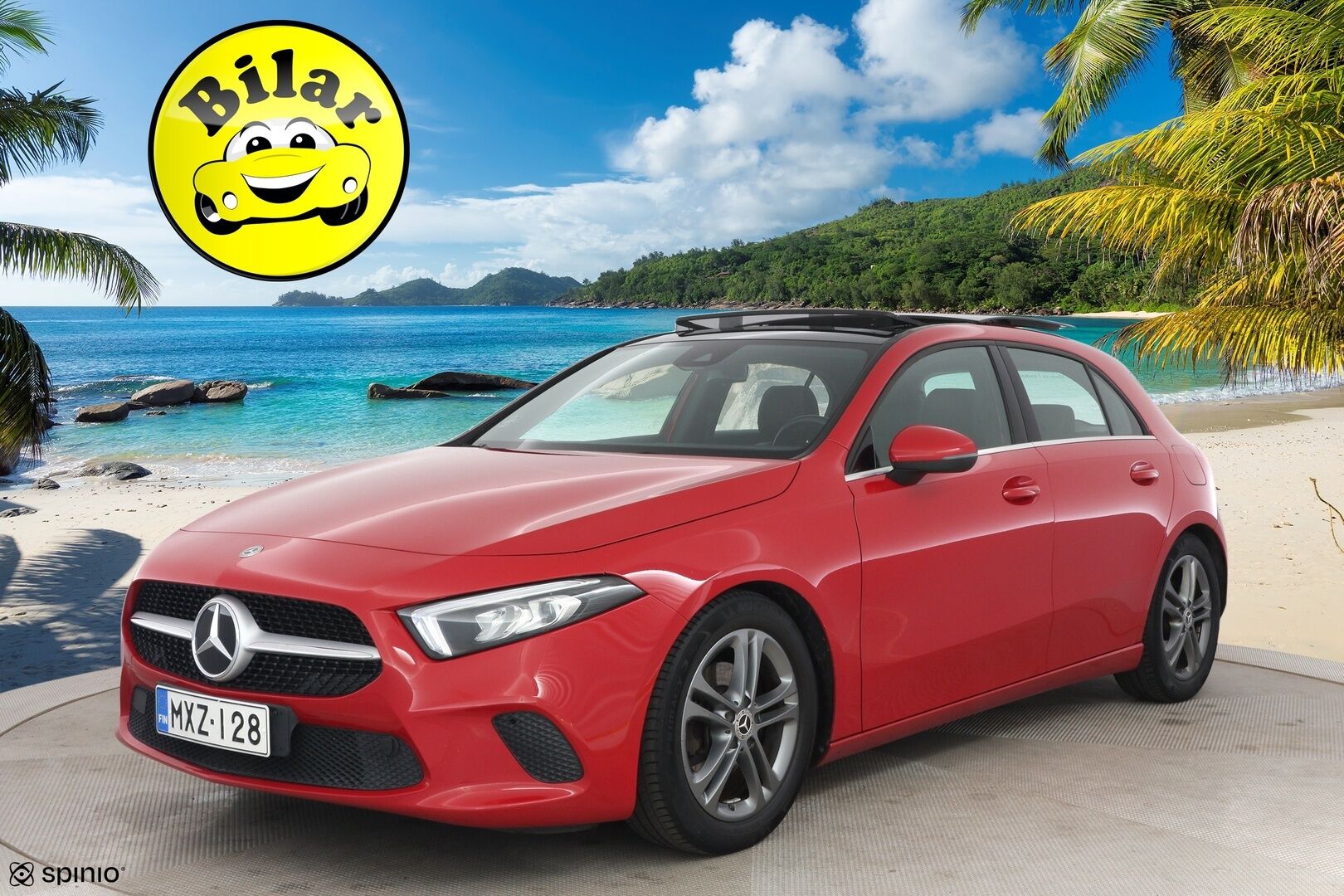 Mercedes-Benz A 2020 180 A Business Style - KATTOLUUKULLINEN YKSILÖ! | Suomi-auto | Widescreen | Vakkari | Sporttipenkit | Peruutuskamera | Lohko | LED - High Performance | Kaistavahti | Puolinahat