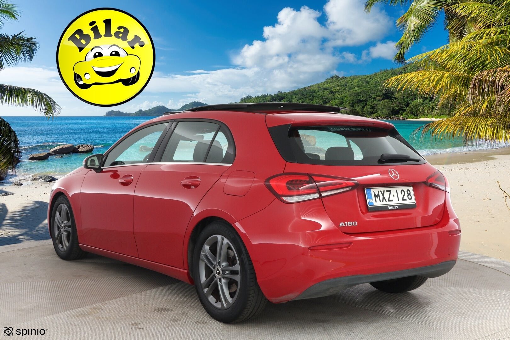 Mercedes-Benz A 2020 180 A Business Style - KATTOLUUKULLINEN YKSILÖ! | Suomi-auto | Widescreen | Vakkari | Sporttipenkit | Peruutuskamera | Lohko | LED - High Performance | Kaistavahti | Puolinahat