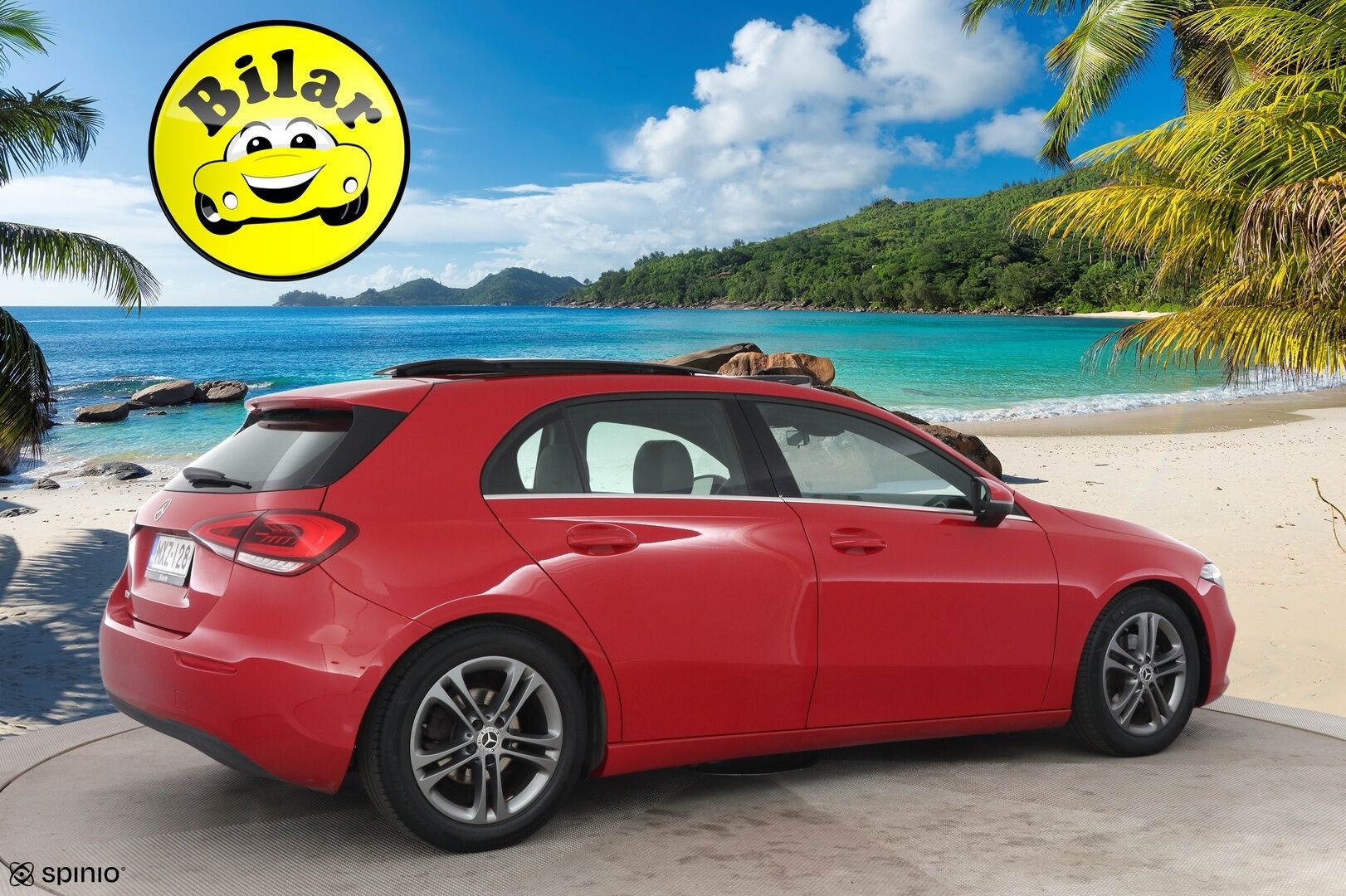 Mercedes-Benz A 2020 180 A Business Style - KATTOLUUKULLINEN YKSILÖ! | Suomi-auto | Widescreen | Vakkari | Sporttipenkit | Peruutuskamera | Lohko | LED - High Performance | Kaistavahti | Puolinahat
