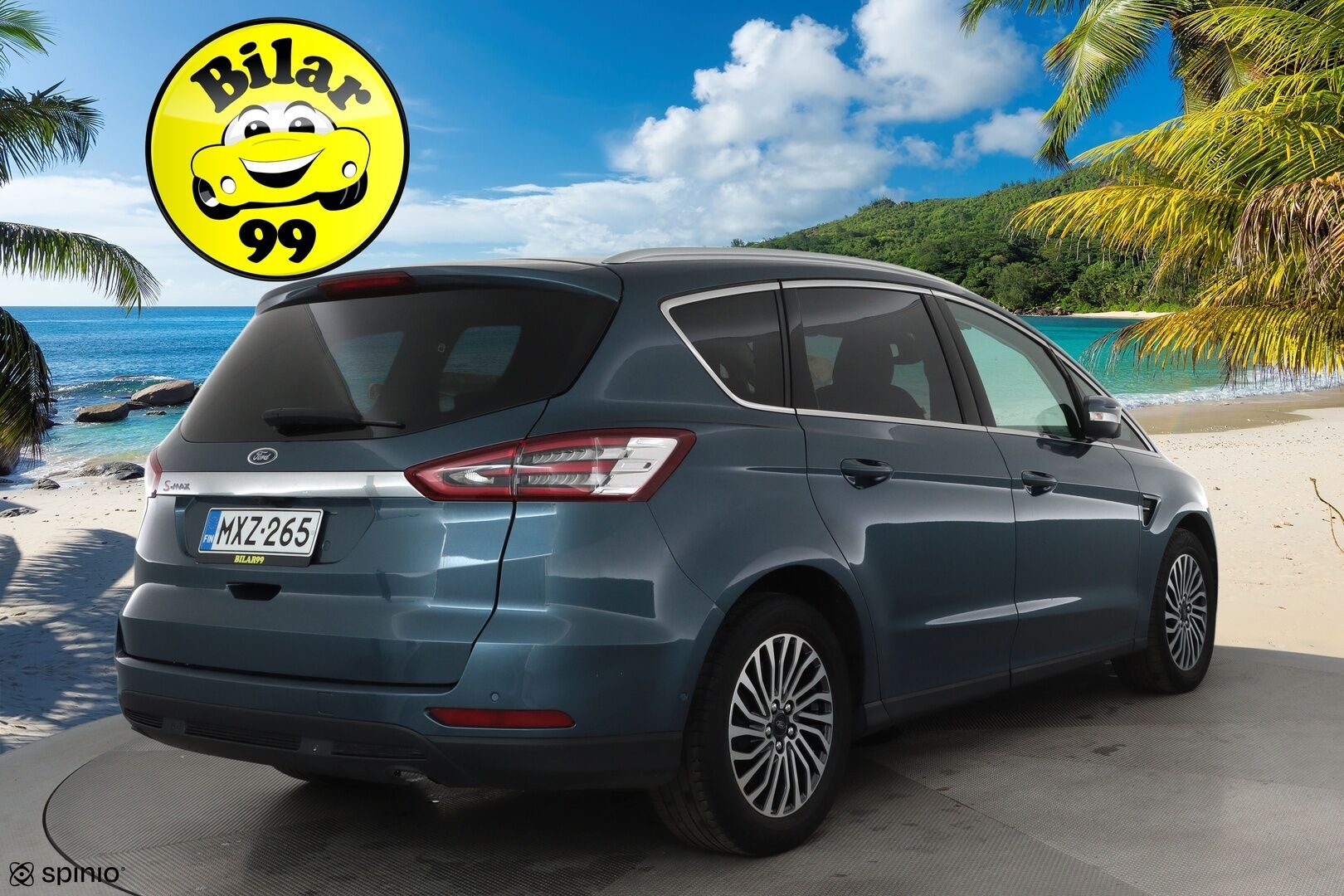 Ford S-Max 2020 2,0 TDCi EcoBlue 150hv A8 Titanium 7-Paik **Webasto / Adapt.Vakkari / LED-valot / P.kamera / Navi / Muistipenkki** - 1-om Suomi-auto / Kahdet Renkaat