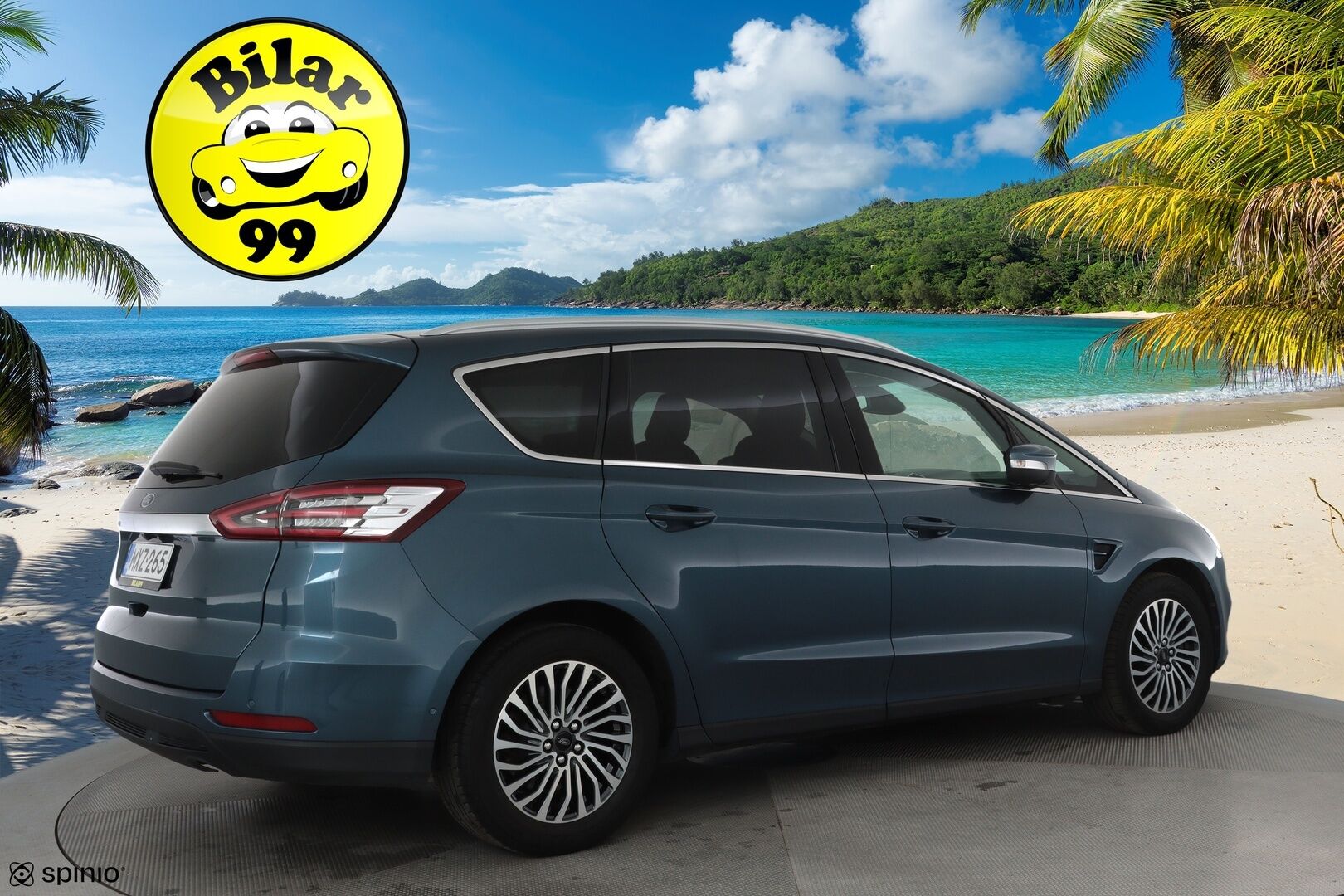 Ford S-Max 2020 2,0 TDCi EcoBlue 150hv A8 Titanium 7-Paik **Webasto / Adapt.Vakkari / LED-valot / P.kamera / Navi / Muistipenkki** - 1-om Suomi-auto / Kahdet Renkaat
