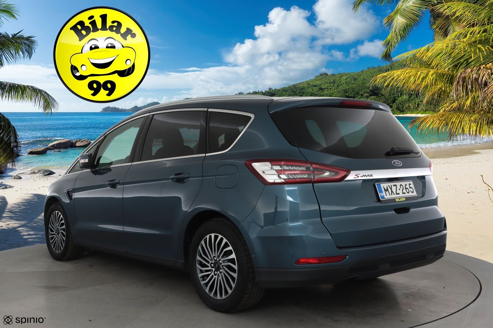 Ford S-Max 2020 2,0 TDCi EcoBlue 150hv A8 Titanium 7-Paik **Webasto / Adapt.Vakkari / LED-valot / P.kamera / Navi / Muistipenkki** - 1-om Suomi-auto / Kahdet Renkaat