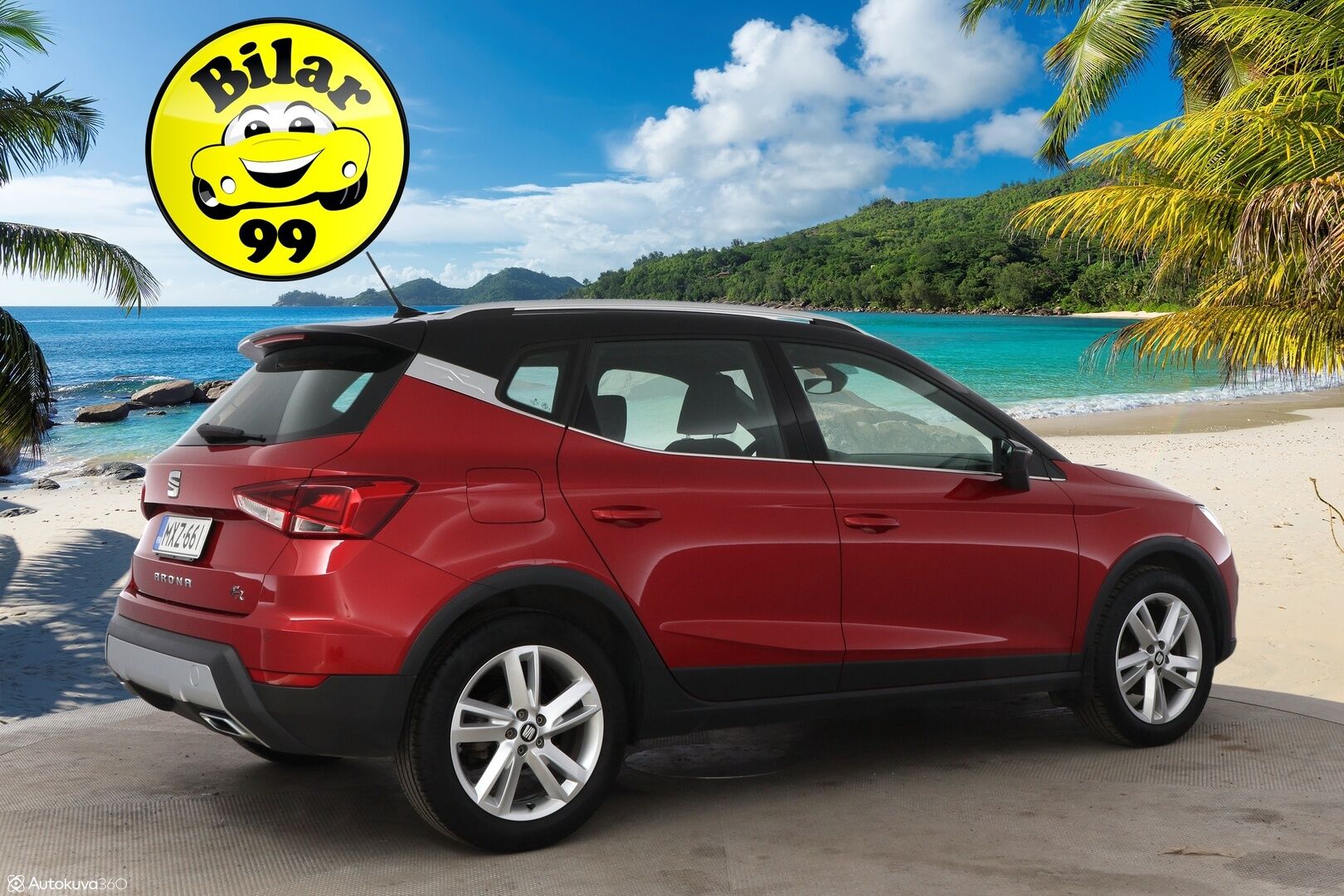 Seat Arona 2020 1,0 EcoTSI 115 FR DSG - 1Om Suomiauto / Adapt.Vakkari / KeylessGo / Digimittari / Navi / LED / Lohko & Sisäpistoke / 2x Renkaat Aluvantein!