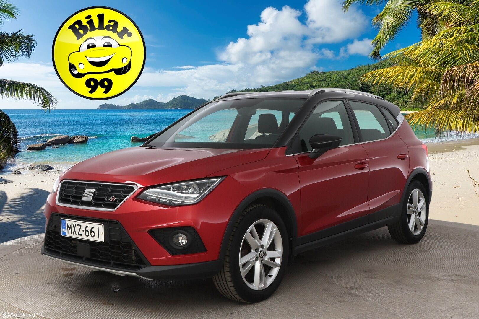 Seat Arona 2020 1,0 EcoTSI 115 FR DSG - 1Om Suomiauto / Adapt.Vakkari / KeylessGo / Digimittari / Navi / LED / Lohko & Sisäpistoke / 2x Renkaat Aluvantein!